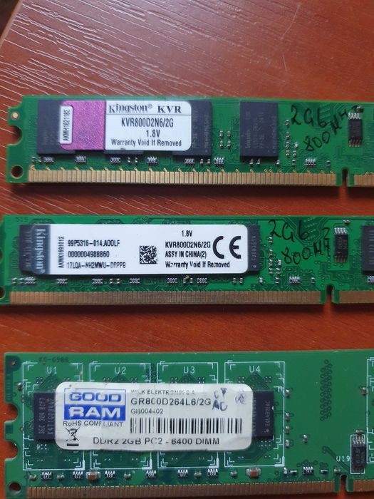 ОЗУ DDR2 2Gb 6400 so-dimm