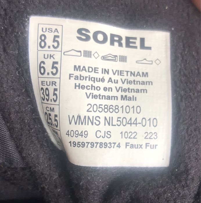 Жіночі ботинки Waterprof Sorel