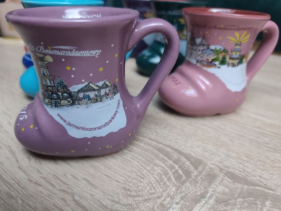 Kubki z jarmarku bożonarodzeniowego Wroclaw