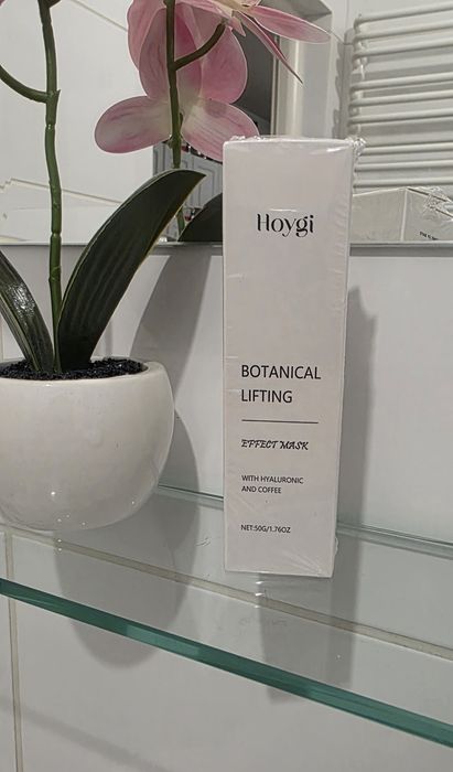 Hoygi maseczka liftingująca nawilżająca Botanical Lifting z kofeina i kwasem hialuronowym