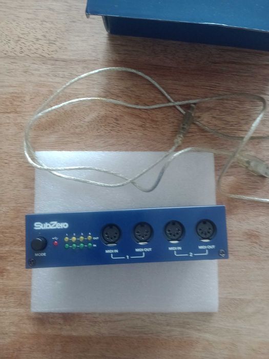 SubZero Interfejs MIDI 4x4 SZ-MB44