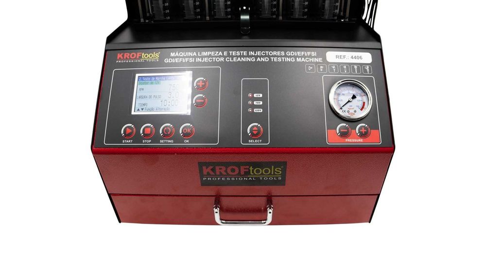 Máquina Limpeza e Teste Injectores GDI/EFI/FSI KROFTOOLS JL20