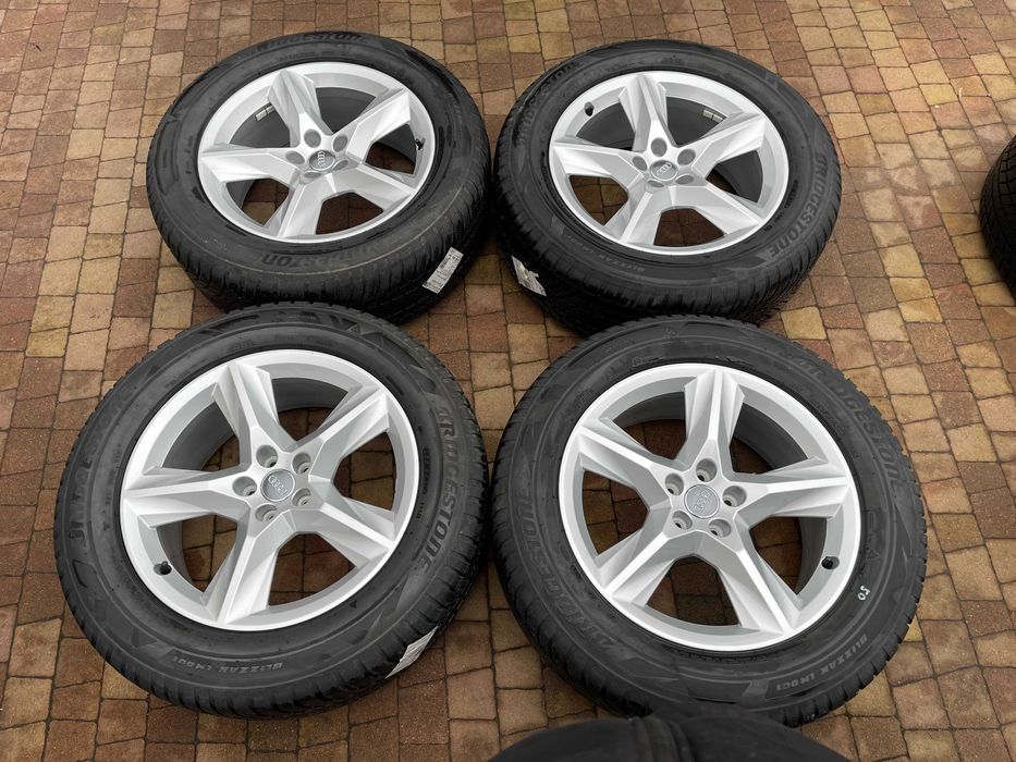 4036. Alufelgi 19" koła zimowe Audi Q7 oryginalne 8J 5x112 255/55/19