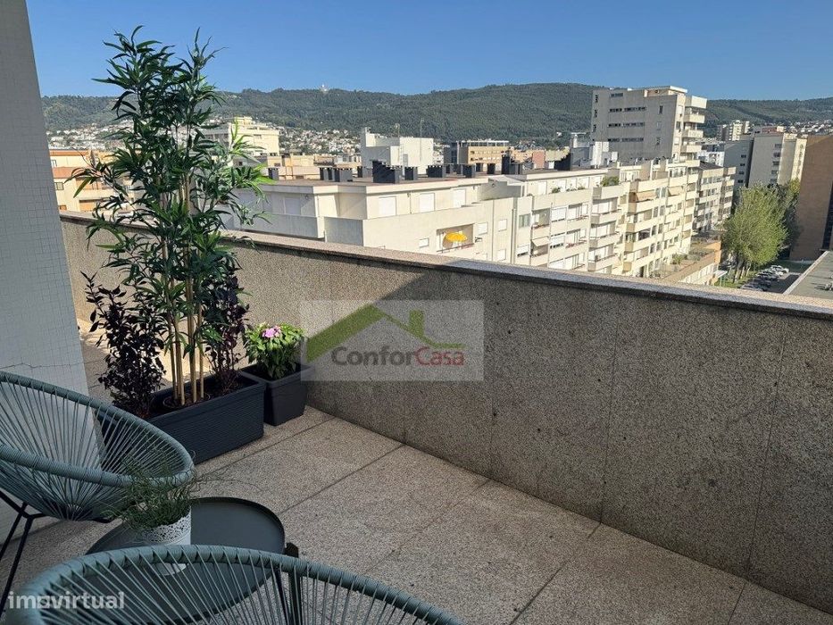 T1 + área adjacente de 2 Quartos | Ar condicionado | Aq. Central | ...