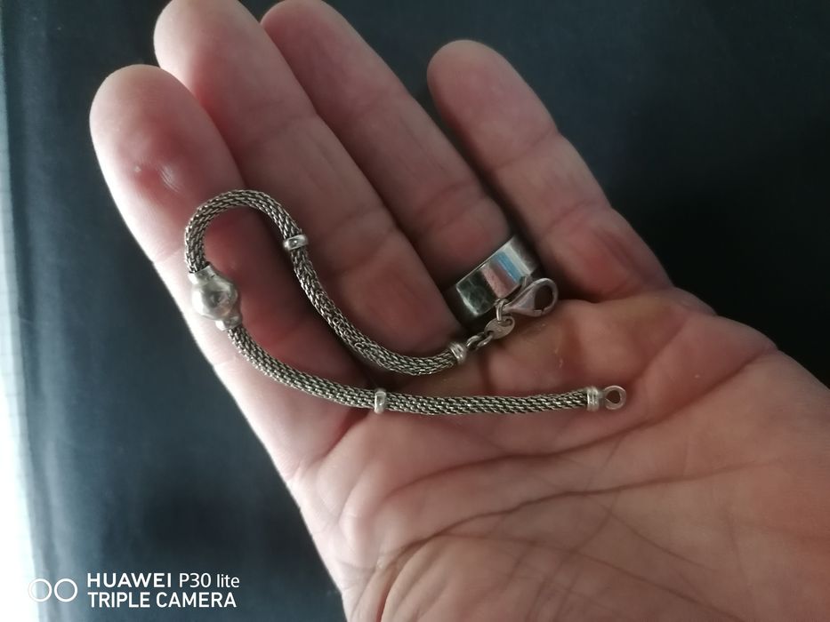 Pulseira prata 925 italy