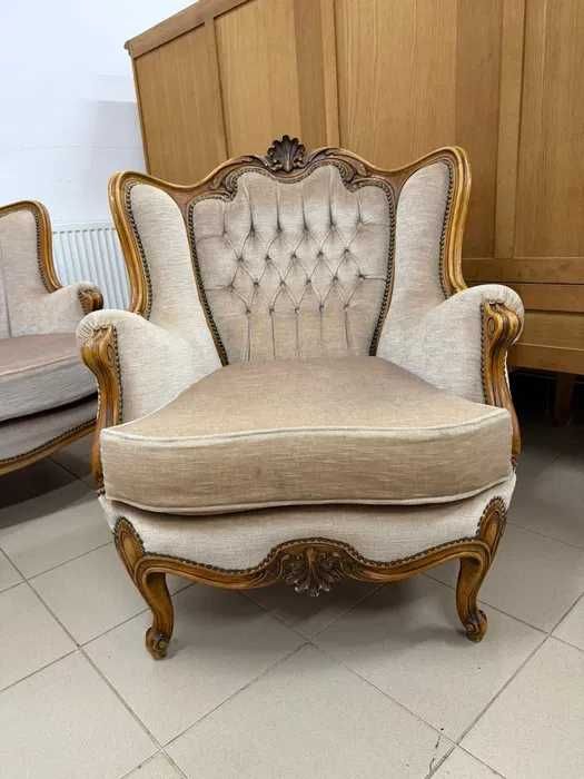 Zestaw wypoczynkowy w stylu ludwikowskim. Transport cały kraj.