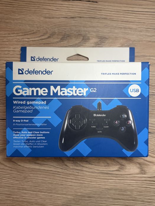 Геймпад Defender Game Master G2 USB дротовий, з коробкою