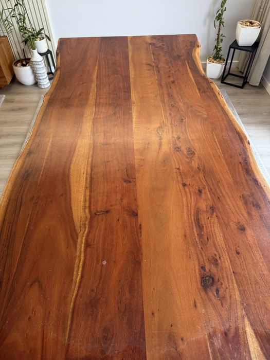 Conjunto de mesa de jantar com 6 cadeiras