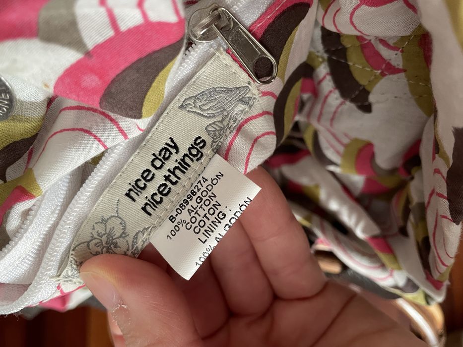 Mala castanha com forro colorido64730159526018122