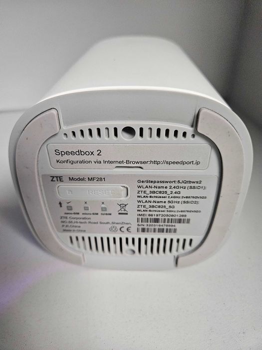 Router ZTE MF281 Speedbox 2 LTE