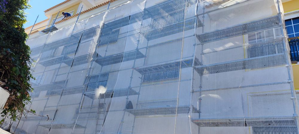 Aluguer de andaimes multidirecional.