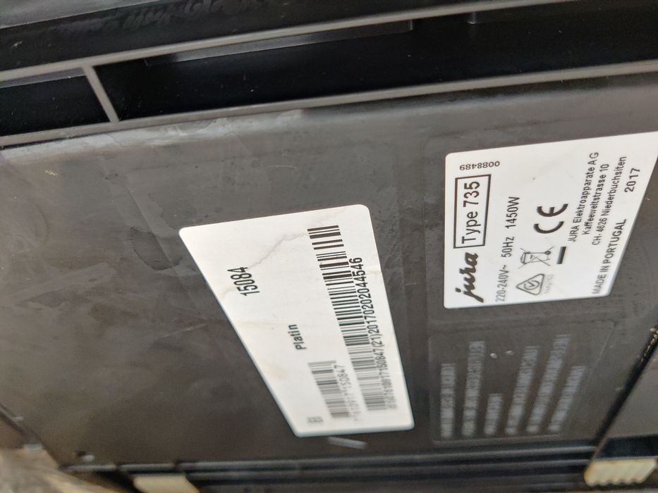 JURA E8 Type 735 Platinum з Німеччини: 14 500 грн. - Кофемашины