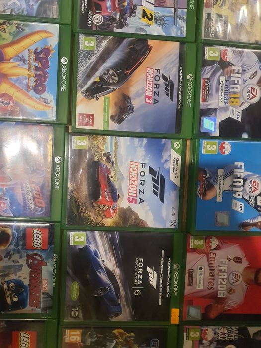 Kultowe gry Xbox one s x series dla dzieci minecraft lego forza tekken