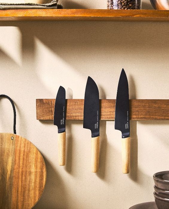 Conjunto de 3 facas de cozinha Zara Home NOVO