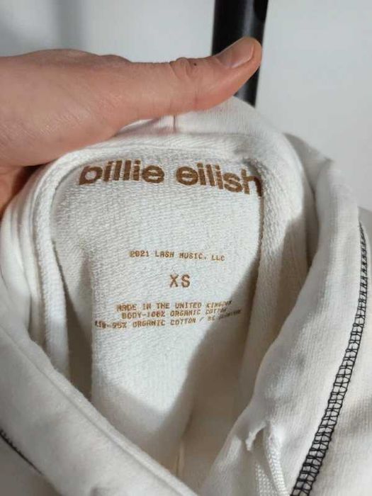 Rare Billie Eilish Hoodie Happier Than Ever Official Merch size XS