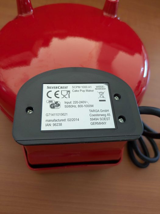 SilverCrest Cake Pop Maker SCPM 1000 A1