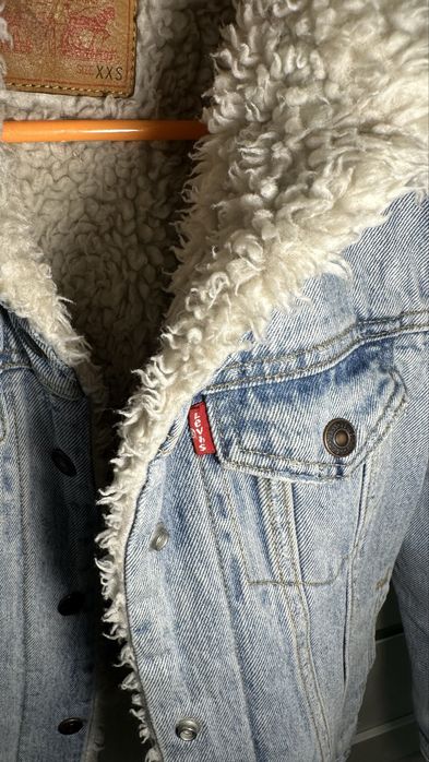 Шерпа джинсовая куртка, Levi’s