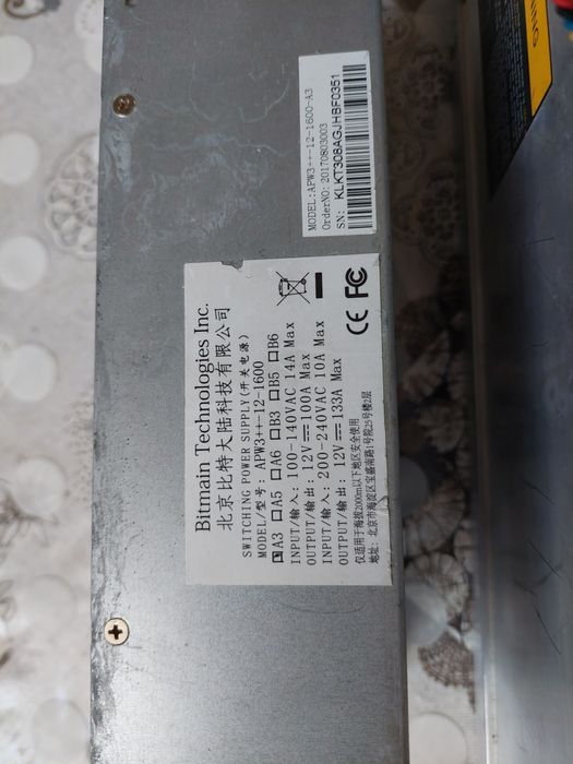 Asic Bitmain Antminer L3+ 504MH