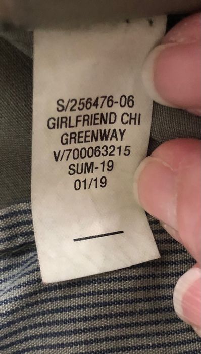 Spodnie damskie GAP chino girlfriend 10