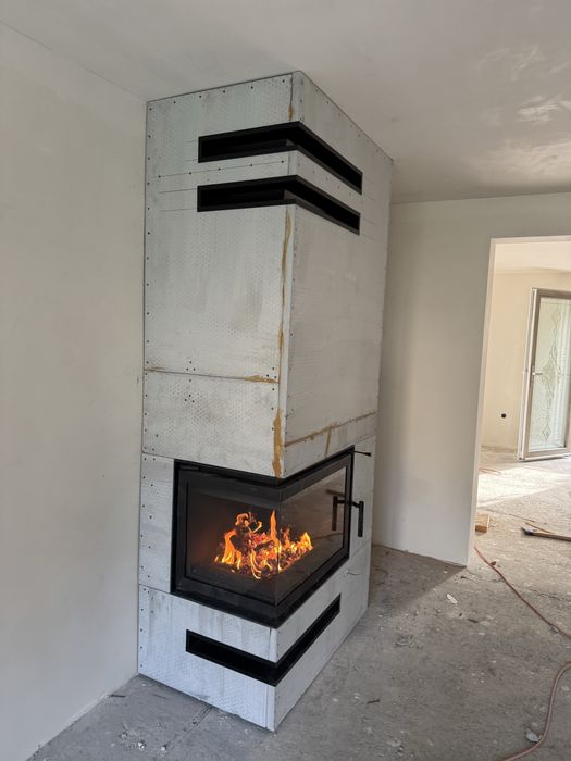 Встановлення  монтаж камінів ,печей,димоходів з гарантією на роботу