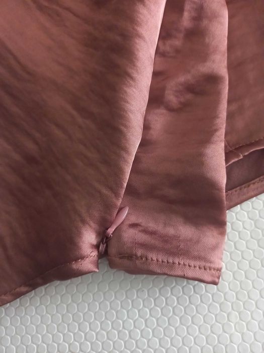 Top castanho, Zara, Tam XS, NOVO (Portes incluídos)