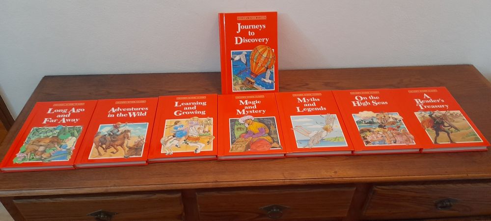 Enciclopédia Colliers Junior Classics - 16 livros em inglês