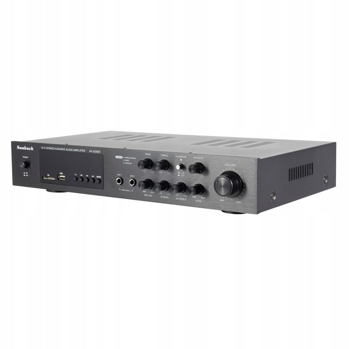 Wzmacniacz 600W Bluetooth Mini AV-628BT wzmacniacz HiFi FM/AM
