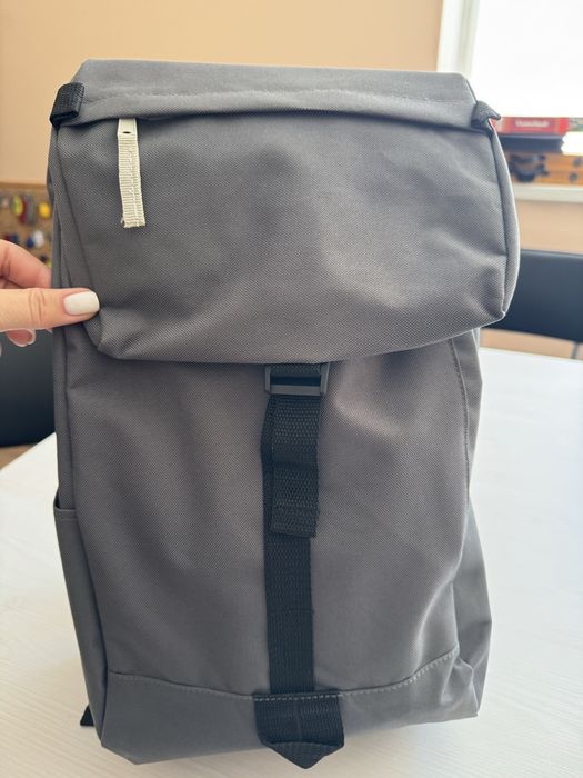 Рюкзак сірий, поліестер 600D