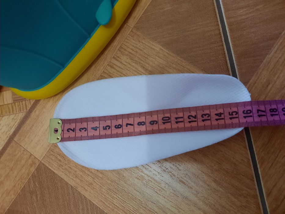 Резиновые детские сапожки на широкую ножку 16 см