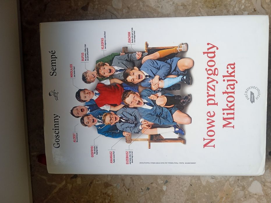 Książka Nowe Przygody Mikołajka Sempe Goscinny