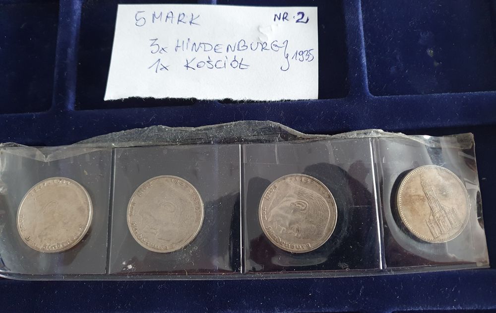 5 Marek 1935 i 5 Marek 1935 Kościół Srebro Z.2.