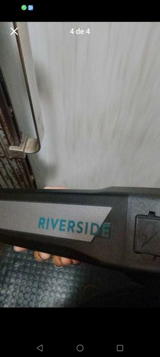 Bike elétrica com chave da bateria e vai uma corrente de brinde.