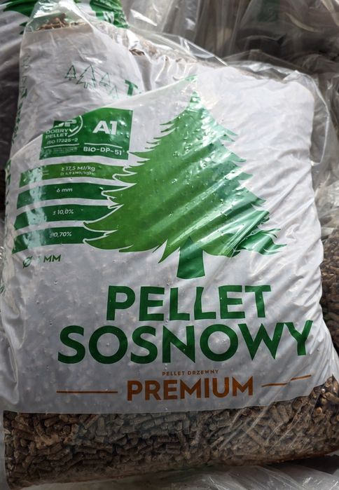 Pellet Premium  Certyfikat A1 Polska Produkcja
