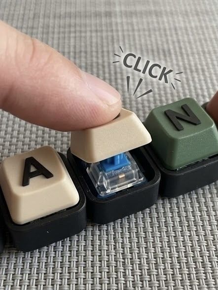 Chaveiro clicker personalizado