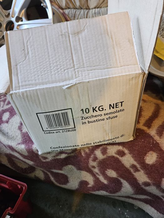 Cukier biały w saszetkach Carraro – 10 kg (oryginalny)