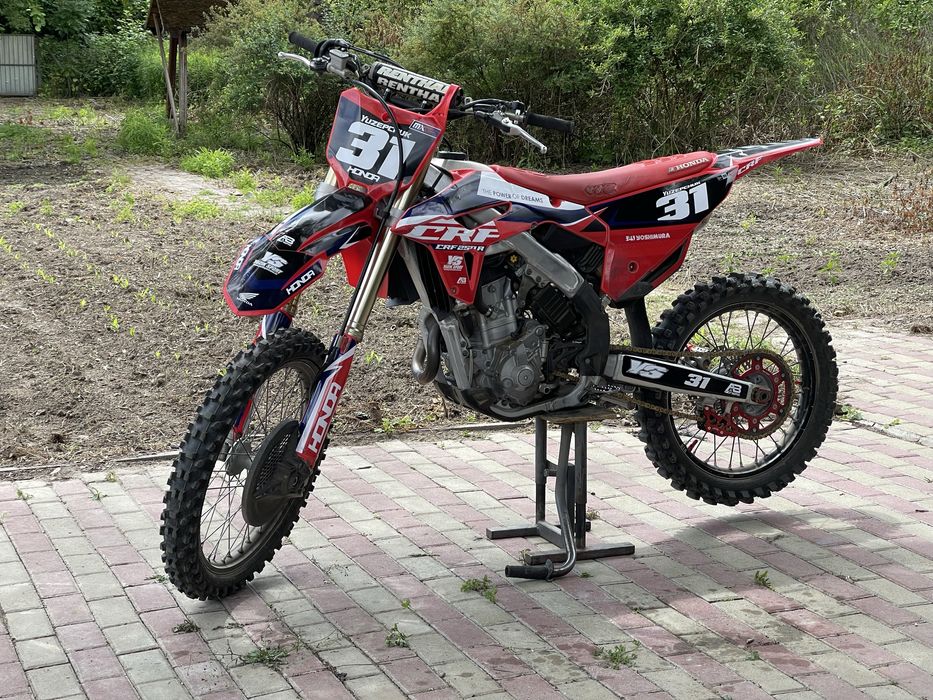 Honda CRF 250 R инжектор стартер 2023 рік