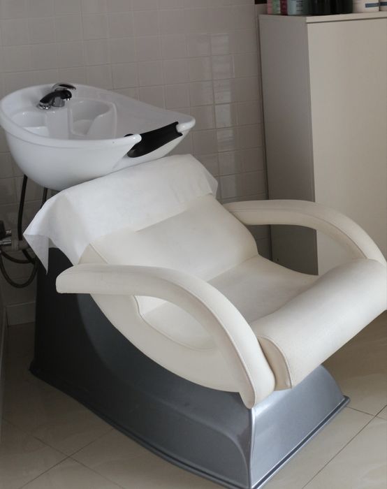 Перукарська мийка velmi lady one white