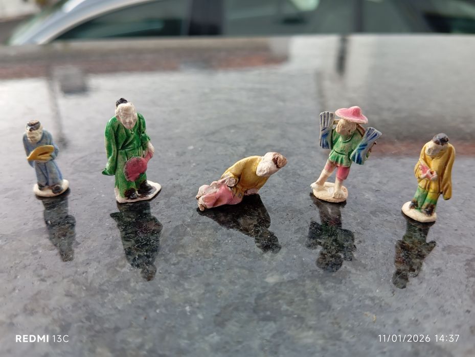 Mini miniaturas sábios 2 cm de altura