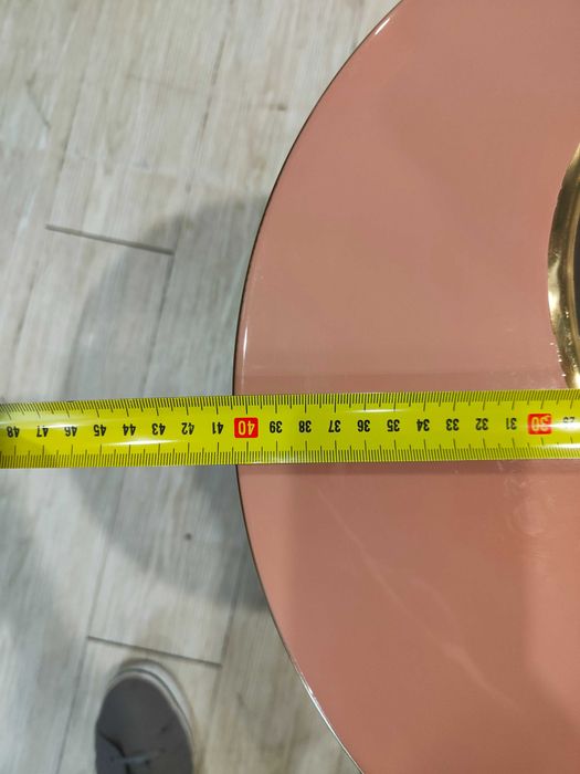 Mesa de apoio redonda em metal (Ø40,5 CM) Tillo