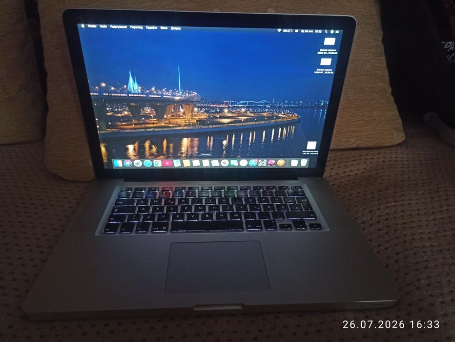Макбук 15  а1286/ 500gb / 8 GB