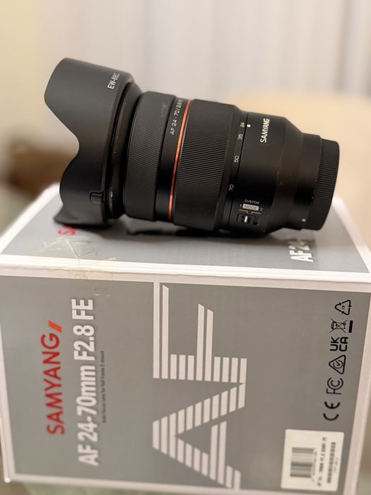 Lente Samyang 24-70 F2.8 Sony