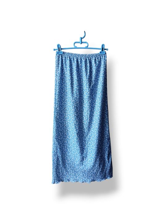 Prosta długa spódnica w drobne kwiaty Pull&Bear r.S