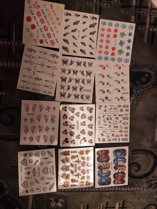 Наклейки на ногти