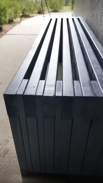 Ławka ogrodowa drewniana
