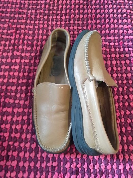 Мужские мокасины из натуральной кожи,Италия