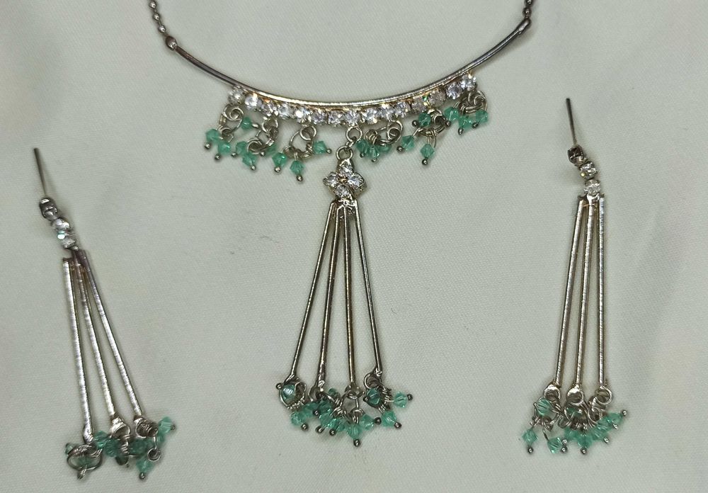 Винтажная бижутерия набор колье, серьги