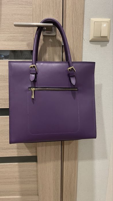 Шкіряна італійська сумка