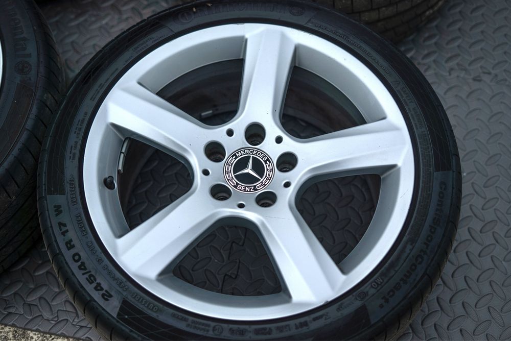 Jantes SLK 17” 7.5”ET42  8.5”ET36 c/pneus