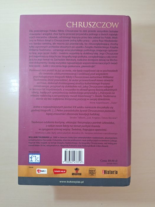 William Taubman Chruszczow Człowiek i epoka