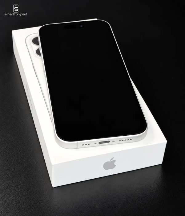 iPhone 16 128 GB White | Open Box | Gwarancja Apple | 0 cykli | SIM+eSIM